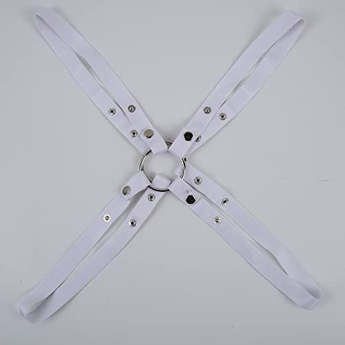 Swbreety Mens Body Chest Harness Belt Punk Shoulder Tank Top Cage Belt Strap Cosplay Clubwear Costume4