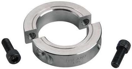 Shaft Collar,Clamp,2Pc,18mm,Alum