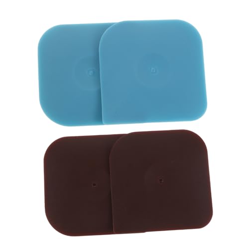 Warmhm 4pezzi Raschietto per Pentole in Nylon AntiGraffio Utensile da per Ghisa Raschietto per Impasto Strumento per Pulizia Piatti e Pentole per Pane e Torte