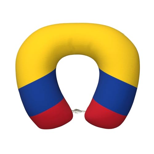 Almohada de viaje espuma memoria tamaño U cómoda miniatura 1
