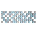 TGMD-SF 4x12 Sky Blue Gray White Lineup Border Glass Stone Pool Bathroom Tile (1)