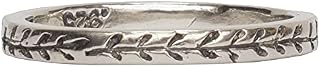 LHN Jewelry(エルエイチエヌ ジュエリー) ハンドメイド スキニー パンテオン リング シルバー メンズ ユニセックス アメリカ製 Skinny Pantheon Ring Silver 並行輸入品 (20号) [並行輸入品]