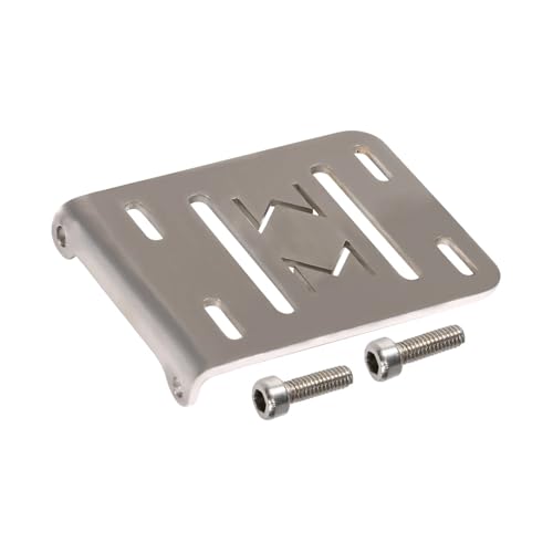 Support ESC en aluminium pour crawler 1/10 upgrade premium argent