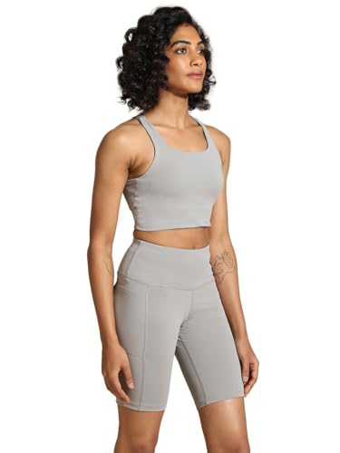 Image of Silvertraq High Impact Action Bra with Clasp Cloud Grey