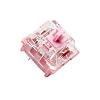 Zkeebs KTT Rose Linear 63.5g Spring 3 Pin Switches for Custom Mechanical Keyboards KTT Rose, 90 Switches
