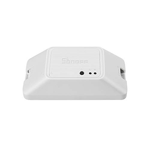 Docooler BASICR3 WiFi Interruptor Smart Switch con Temporizador Internet App Control Vocal LAN Modo FAI-da-Te Trabaja con Amazon Alexa Google Home Nest