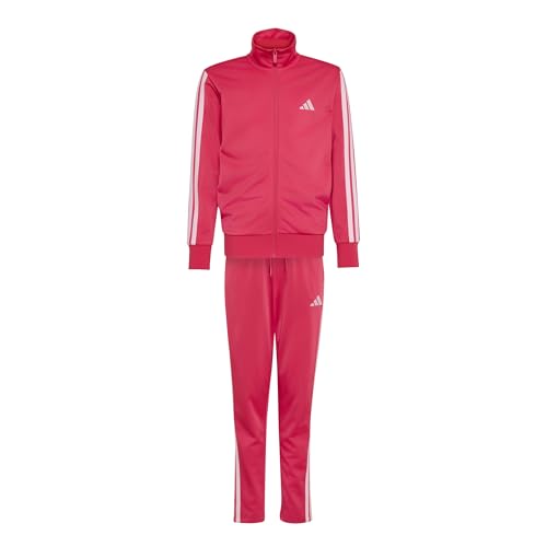 adidas Unisex Kinder Essentials Climacool Track_Suit, power pink/clear pink, 4-5 Years – Ansicht 1
