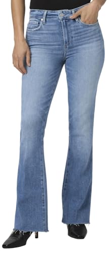 PAIGE Women's Hr Lauren Canyon 32in Sm Bltlps Raw Hem