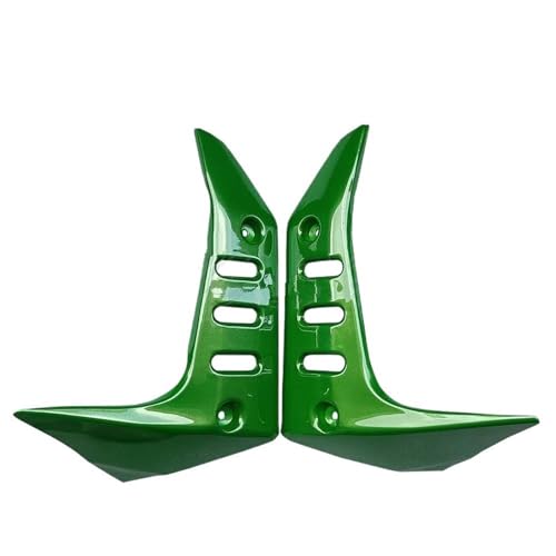 Couvercle de panneau latéral de radiateur Kawasaki Z 750 2004-2007 vert, carénage moto