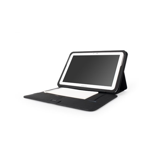 ForestGreen Notepad Case for Samsung Galaxy Note 10.1, Black (FTNS-210BLK)