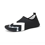 Herren Strandschuh Elastizität Tragbare Schnelltrocknung Kinder Frauen Schwimmen Skin-Fit Yoga Weiche rutschfeste Nackte Füße MUMUJIN (Color : B, Size : 30/31)