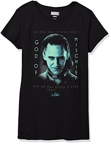T-shirt Marvel noir avec imprimé graphique Good Vs Evil taille M