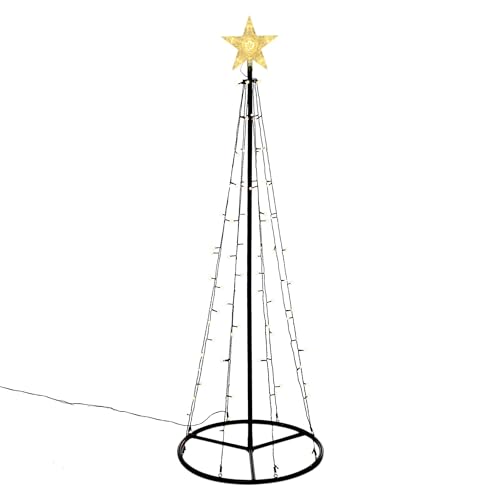 Nipach Licht-Pyramide 106 LED warm weiß mit Leucht-Stern incl. Trafo...