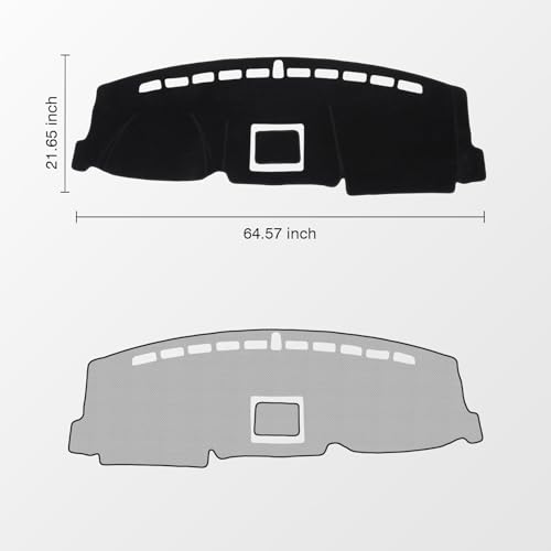 Accesorios Ford Expedition 2018-2025 alfombrilla salpicadero coche LHD 2
