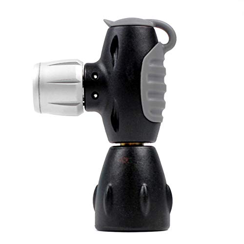 MBP Insuflador de CO2 de bicicleta resistente Presta/Schrader (peças internas de latão), estrutura r