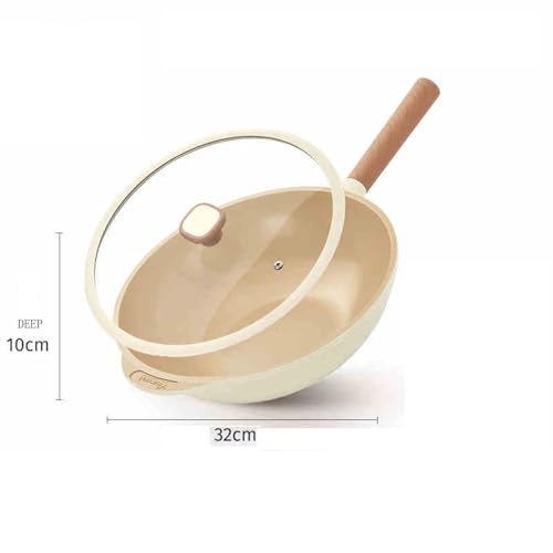 Wok de Cerámica 32 cm Antiadherente sin revestimiento miniatura 2