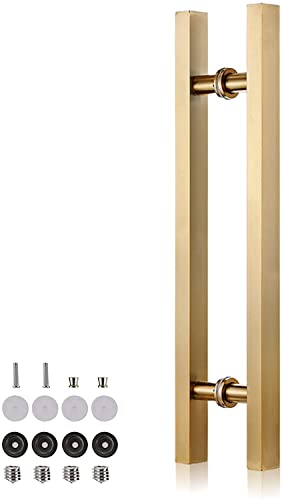 Poignée d'entrée premium en acier inoxydable noir mat 60cm