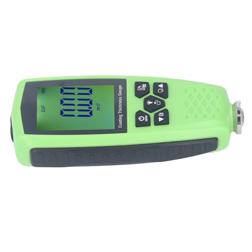 Calibrador digital RZ859 para grosor de pintura, medidor de profundidad de recubrimiento con sonda de alta precisión, cuerpo antideslizante, reconocimiento automático para uso en vehículos y hogar miniatura 3