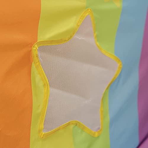 Good Banana Kids’ Unicorn Bed Tent For Twin Beds, Ventilated Indoor Play Tent, Magical Play Fort, Easy Set-Up, Hugs Mattress Firmly, Promotes Independent Play, Stimulates Imagination, 42” X 36” X 76” #TOP2