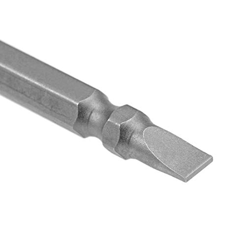 Uxcell Ph2/Sl5 Magnetic Double Ended Screwdriver Bits, 1/4 Inch Hex Shank 2.56-Inch Length S2 Power Tool #TOP3