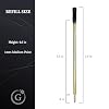 Garland Universal #1 Cross Compatible Ballpoint Pen Refill, USA Made, Archival Ink, 1.0mm Medium Point, Smooth Writing, 5 Pack (Black)