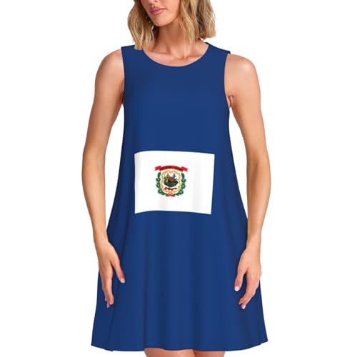 Robe d'été de Virginie-Occidentale idéale pour vos journées à la plage et vacances