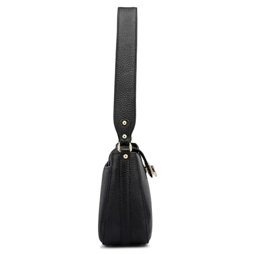 Image of Da Milano Small Leather Shoulder Bag (LB-OR-3023)