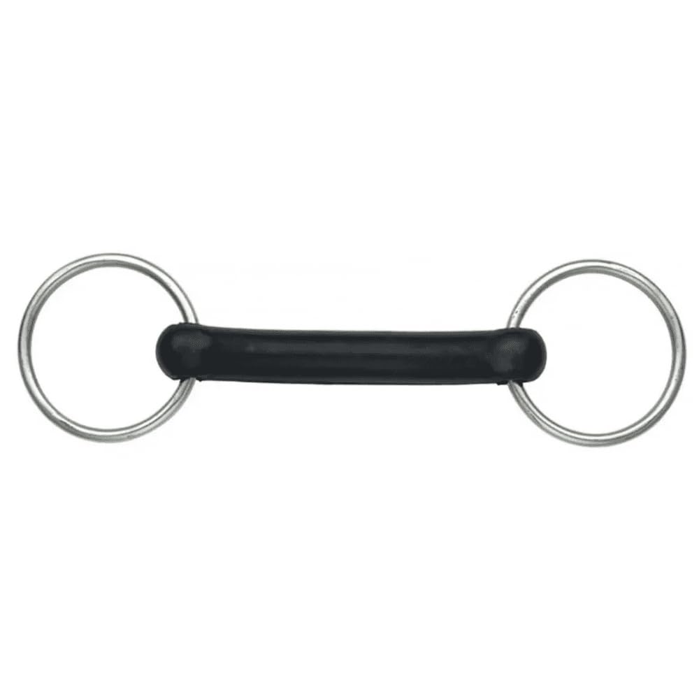 Shires Flexible Rubber Mouth Snaffle 5" โ image 1