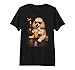 Funny Poodle Drinking Iced Coffee Fancy Dog Mom Lover Meme Premium Tri-Blend T-Shirt