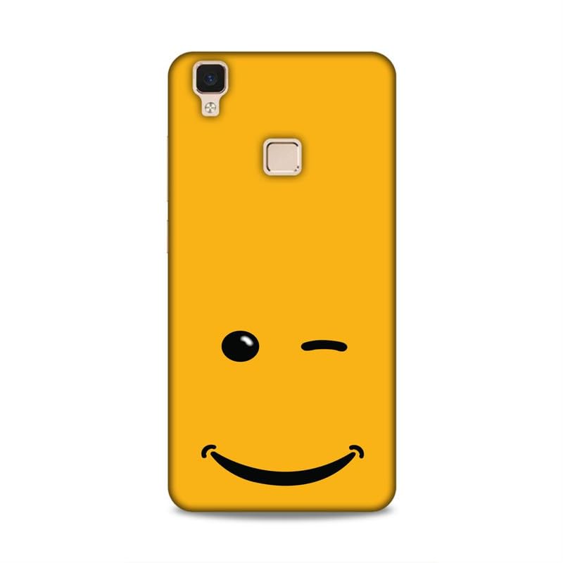 Techplanet VIVO V3 Smile 3D Printed Hard Back Case Mobile Cover  (VIV-266-V3-272)