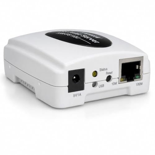 Image of X-MEDIA XM-PS110U 1-Port 10 /100Mbps Fast Ethernet USB Print Server | USB 2.0 Port Network Print Server