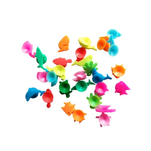 ROMISBABA 24 pezzi Marcatori Silicone per Bicchieri da Vino Segnabicchiere Animali Marini e Terrestri Riutilizzabili Etichette Colorate in Silicone Alimentare per Festa