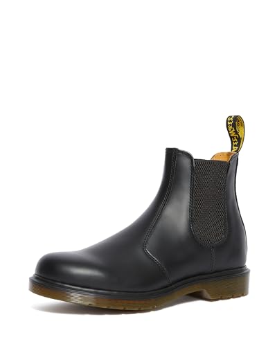 Dr. Martens 2976 Smooth Black, Botas Chelsea Hombre, Negro, 43 EU