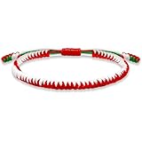 2025 Christmas Bracelets for Women Men Red Green White Woven Braided Wristband Bracelet Adjustable Size Christmas Party Favors Accessories Jewelry, Red& White