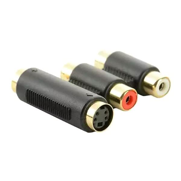 アクロス S端子/RCAケーブル 延長アダプタ S端子メス/RCAメス×2-S端子メス/RCAメス×2 AVC-204 bme6fzu Amazon.co.jp: HADWAO S端子 RCA端子 延長 コネクタ アダプタ
