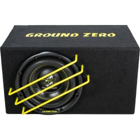 Ground Zero GZRB 20SPL-ACT, 20 cm aktywny subwoofer, 280/330 W RMS/Max, 2 omy