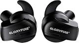 GLORYFIRE Shooting Ear Plugs,26dB Highest NRR Hearing Protection for Shooting Range（Matte Black）