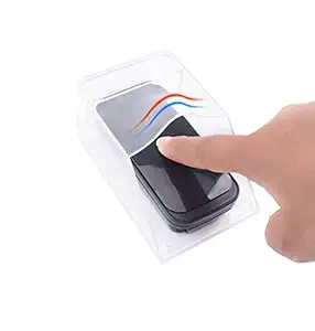 ZUYOOK Waterproof Doorbell Cover, Transparent Rainproof Wireless Doorbell Waterproof Splashproof Box(Doorbell not included) For Protective doorbell ?1pack?.