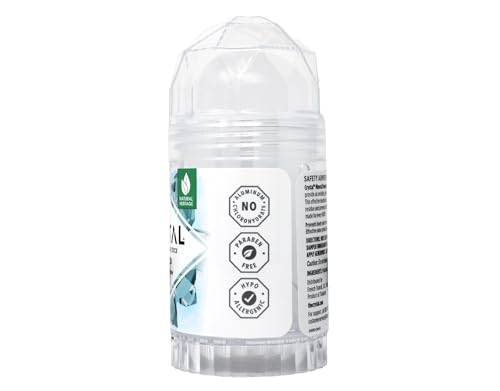 Image of Crystal Mineral Deodorant Stick, Unscented 4.25 oz (Pack of 12)
