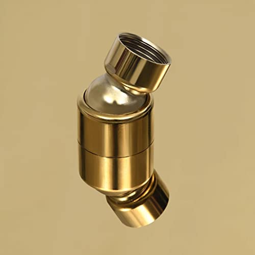 Pommeau de douche 50 cm effet pluie jet large et buses anticalcaire - 7