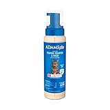 ADAMS Plus Flea & Tick Foaming Shampoo & Wash for Cats & Kittens Over 12 Weeks, Sensitive Skin Flea Treatment for Cats & Kittens, Kills Adult Fleas, Ticks and Lice On Contact, 10 Ounces