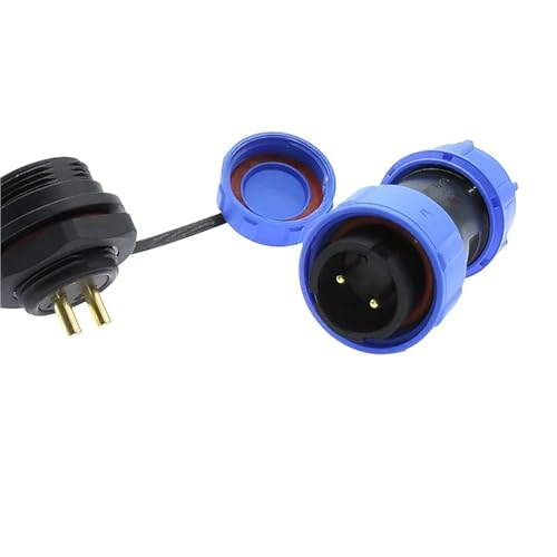 Conectores de 2 pines SP17 a 9 pines impermeables IP68 modelo SP1710 4
