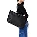 Lacoste Women's L.12.12 Concept Large Tote Bag, Black/Black/Black, One Size