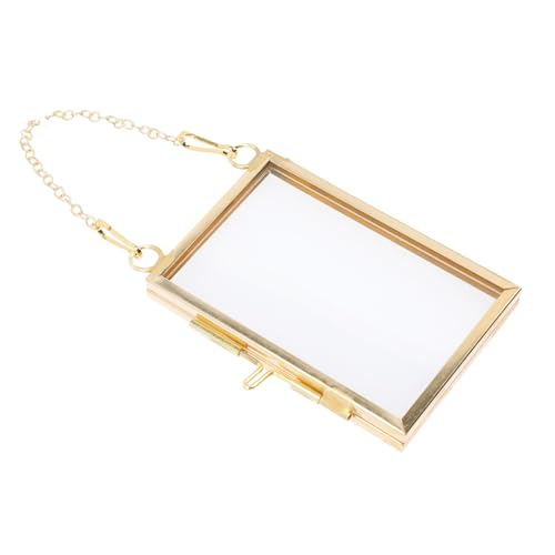 LIFKOME 2st Fotrahmen Med Glas Hängande Bilderam För Vägg Metal Rahmen För Dekoration För Sovrum Och Vardagsrum