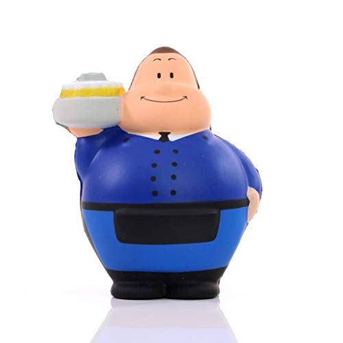 SQUEEZIES® Herr Bert® Köbes Bert - Knautschfigur zum Stressabbau - Stressball Anti-Stress Beschäftigung Stressbewältigung - Geschenk Arbeit Kollegen Mitarbeiter Kunden Freunde