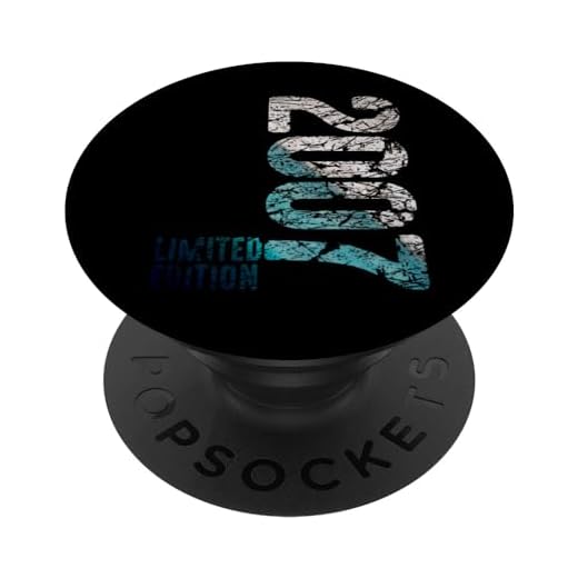 16 cumpleaños niño niña 16 años 2007 divertido regalo PopSockets PopGrip Intercambiable