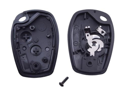 ANGOFIZ Schlüsselrohling ID46, 433 MHz, elektronisch, zum Programmieren, 2 Tasten, kompatibel mit Dacia Duster, Dacia Sandero, Sandero Stepway, Lodgy, Logan, Dokker + Schlüsselrohling VAC102