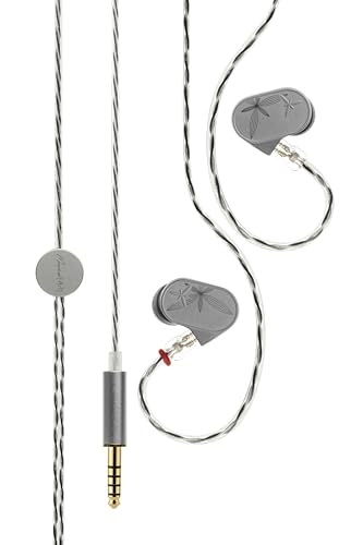 �����J MOONDROP ���U - LAN 2 REF �J�i���^ �C���z�� �L�� HiFi�C���z�� ���P�[�u���Ή� ����c�݃��P�[�u���Ή��y �K���X�h�[�������U���� / 0.78 mm 2Pin �����\/MIM���@�̃X�e�����X�X�`�[���n�E�W���O / 3.