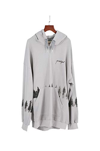 Sweat à capuche de haute qualité Prodigal Gris imprimé Forrest