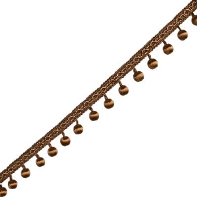 Dentelle de rideau, franges, pompon, 3 mètres, boule suspendue, franges, pendentif perlé, garnitures à franges, rideau de maison, décoration de nappe de canapé (couleur : rouge) (couleur : vert) (ma